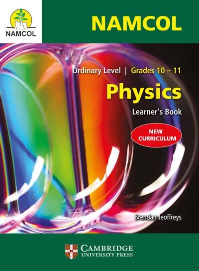 physical science book namcol