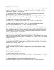 Physical Science Chapter 20 Test Answer Key