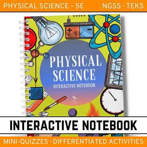 Physical Science Interactive Notebook Foldables Bundle Tpt Physical Science Foldables - Physical Science Foldables