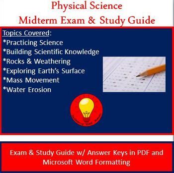physical science midterm