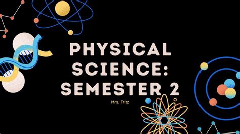 Physical Science Semester 2 Course Review Answers