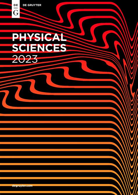 Physical Sciences Reviews De Gruyter Physical Science 2 - Physical Science 2