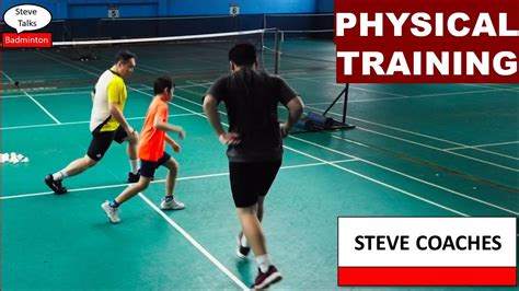 Physical Training For Badminton