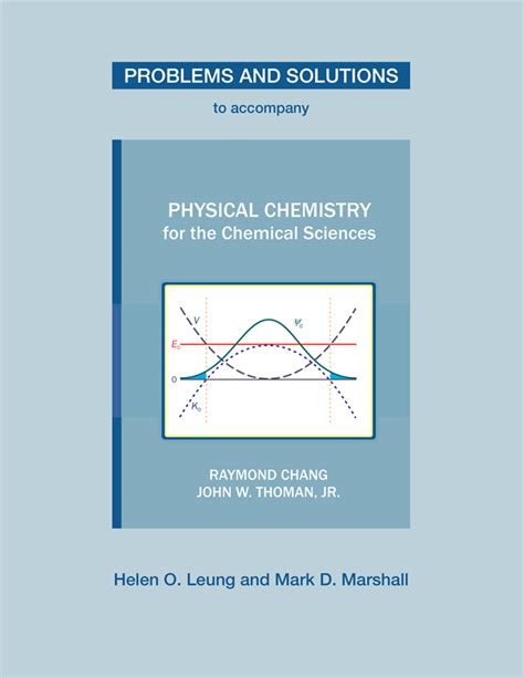 Download Physical Chemistry For The Chemical Sciences 