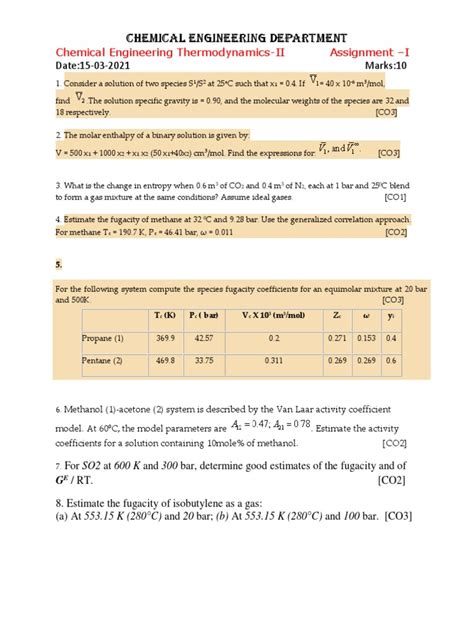 Read Online Physical Chemistry Thermodynamics Problems And Solutions File Type Pdf 