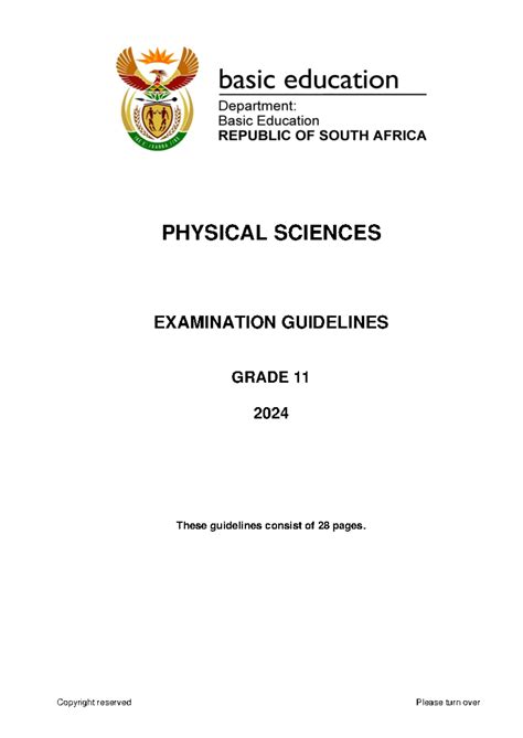 Full Download Physical Science 12 2014 Caps Exam Guidelines 