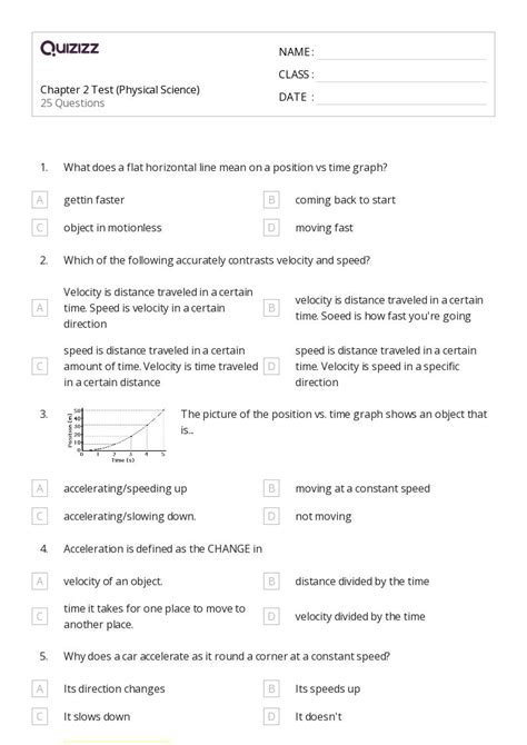Full Download Physical Science Chapter 7 Test 