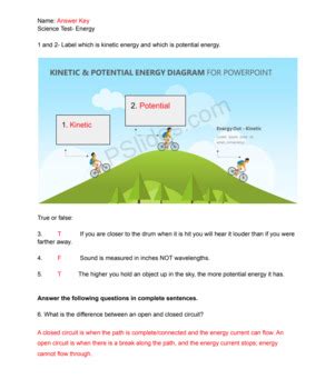 Download Physical Science Energy Test Answer Key 