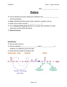 Full Download Physical Science Grade 12 Experiment On Making Scents Of Esters Memorudam 2014 Document 