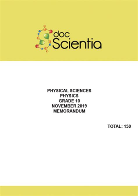 Full Download Physical Science Paper 1 September 2013 Memorandum 