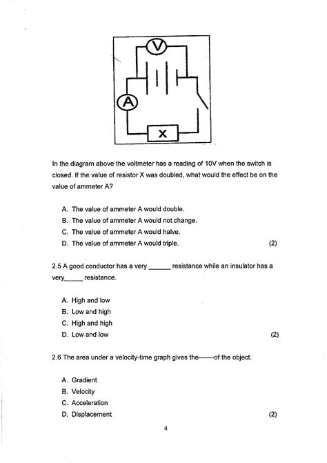 Read Online Physical Science Question Paper Grade 10 March 2014 