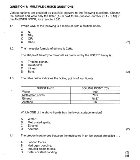 Full Download Physical Sciences Common Paper For Grade Eleven 2014 First Quarter Examinations 