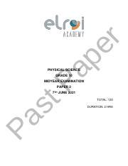 Download Physical Scienxes Midyear Exam Paper 2 