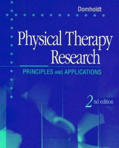 Read Physical Therapy Research Principles And Applications 3Rd Edition 