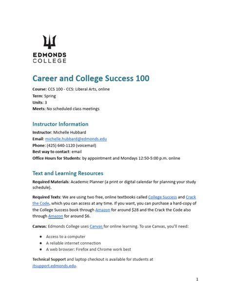Physics 100 Syllabus Ccs Faculty Websites