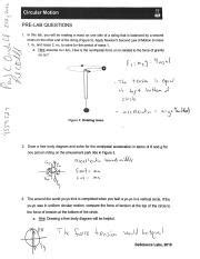 Physics 133 Answers