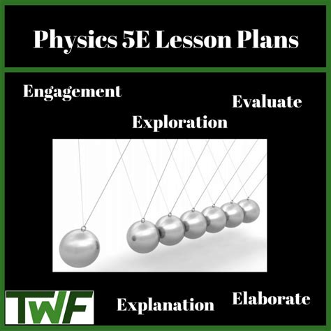Physics 5e Lesson Plans Teach Science With Fergy 5 E Science Lesson Plan - 5 E Science Lesson Plan
