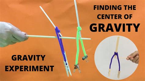 Physics Center Of Gravity Experiment Science With Kids Gravity Science For Kids - Gravity Science For Kids
