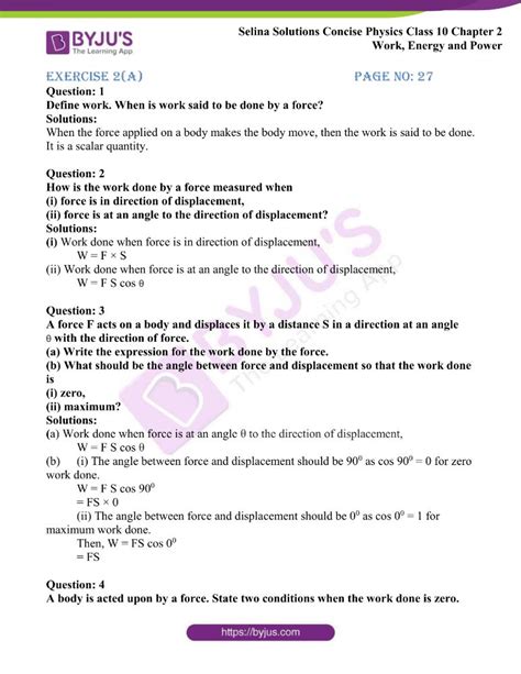 Physics Chapter 2 Class 10