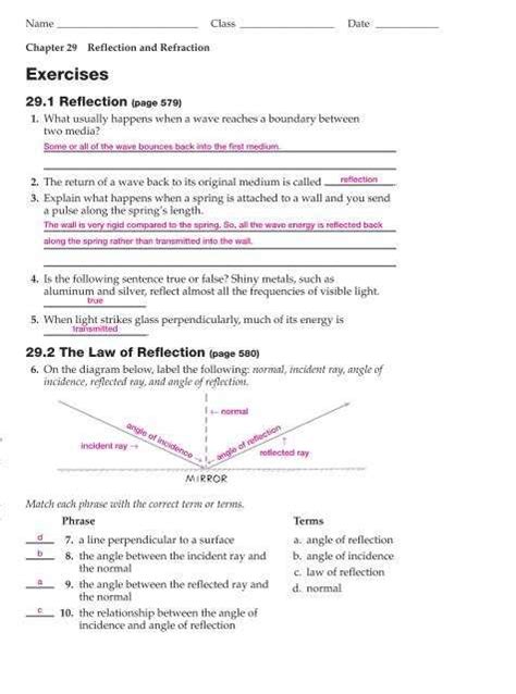 physics classroom 2009 answer key polarization