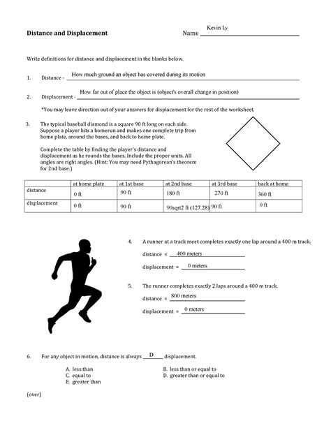 Physics Distance And Displacement Worksheet Studocu Position Distance And Displacement Worksheet - Position Distance And Displacement Worksheet