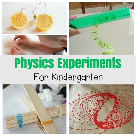 Physics For Kindergarten   11 Awesome Physics Experiments For Kids The Kindergarten - Physics For Kindergarten