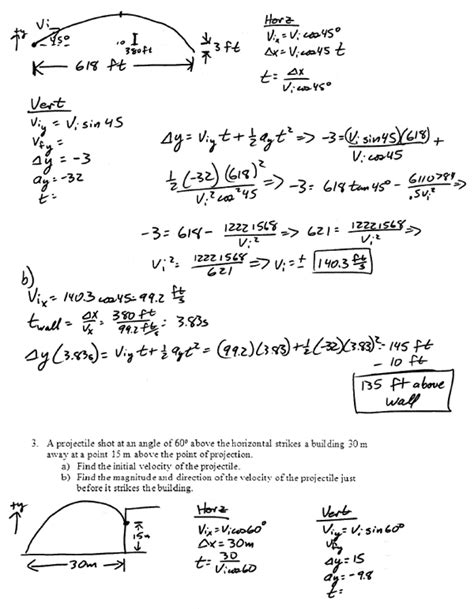 Physics Kinematics Problems And Solutions