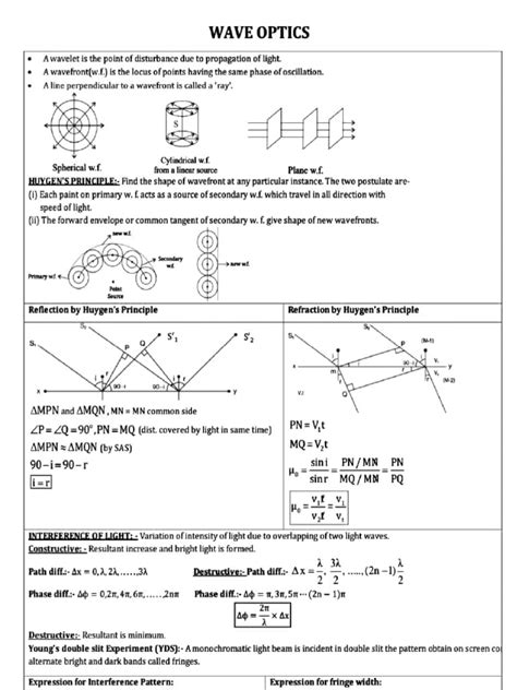 physics light and optics review answers bing