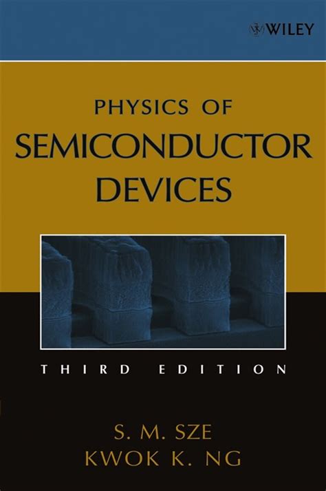 physics of semiconductor devices 3rd ed by s m sze