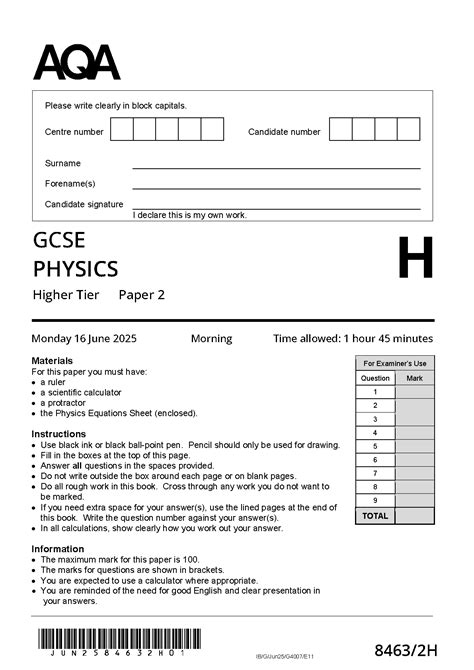 physics paper 2 question paper