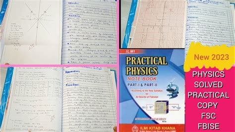Physics Practical Notebook Class 12
