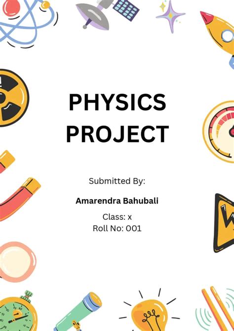 Physics Project Design