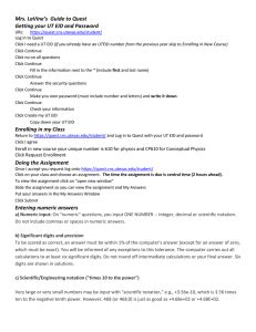 physics ut quest homework 4 answers
