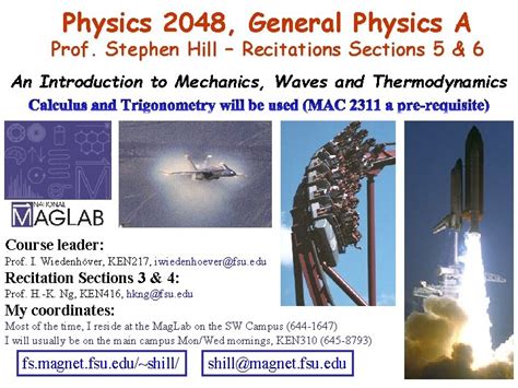 Read Online Physics 2048 General Physics A 