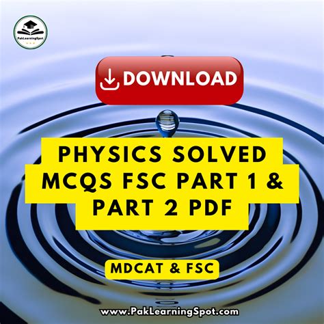 Read Physics Chapter 2 Mcqs Fsc Par 1 