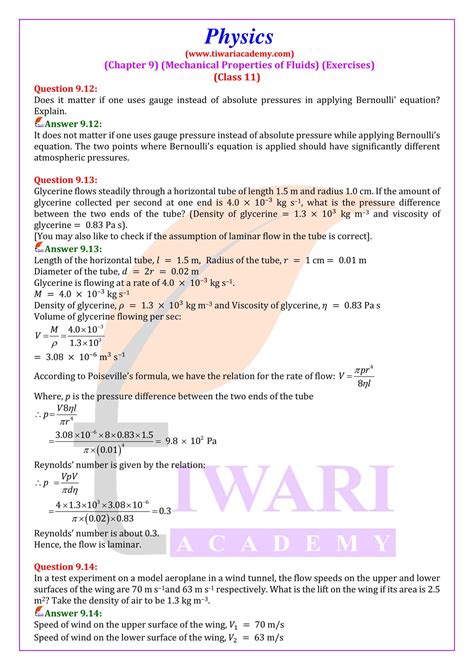 Read Physics Chapter 9 Answers 