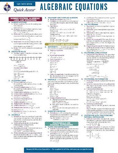 Read Physics Equations And Answers Rea Quick Access Reference Chart 