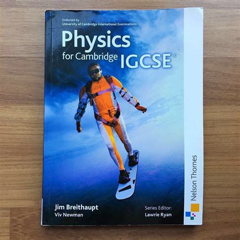 Read Physics For Igcse Nelson Thornes Answers 