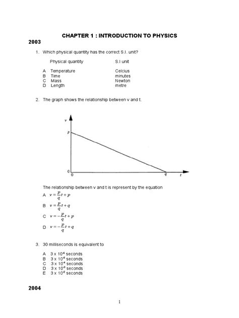 Full Download Physics Form 4 Chapter 1 Mcq 
