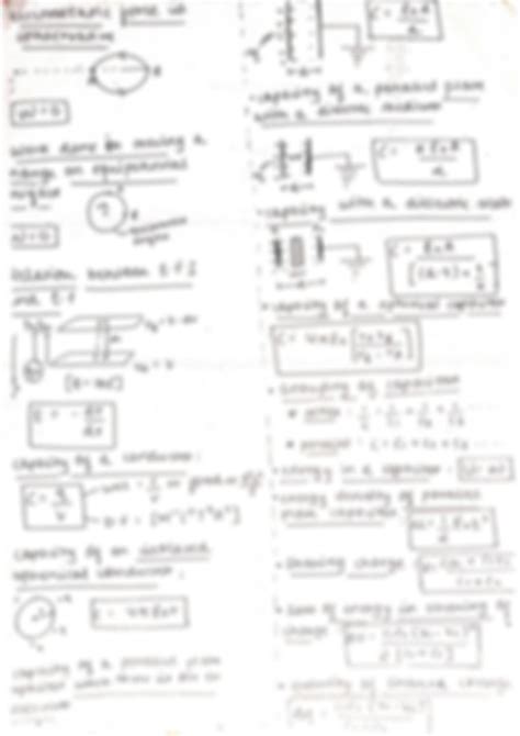 Download Physics Formula For Chapter Electrostatics Class 12 