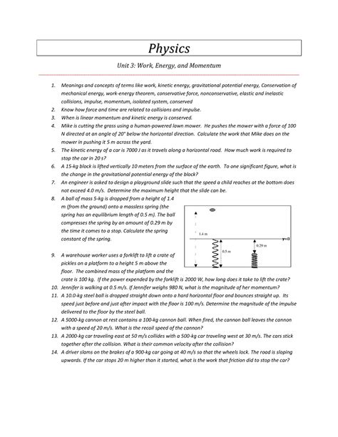 Read Physics Fundamentals Unit 3 Review Sheet Answers 