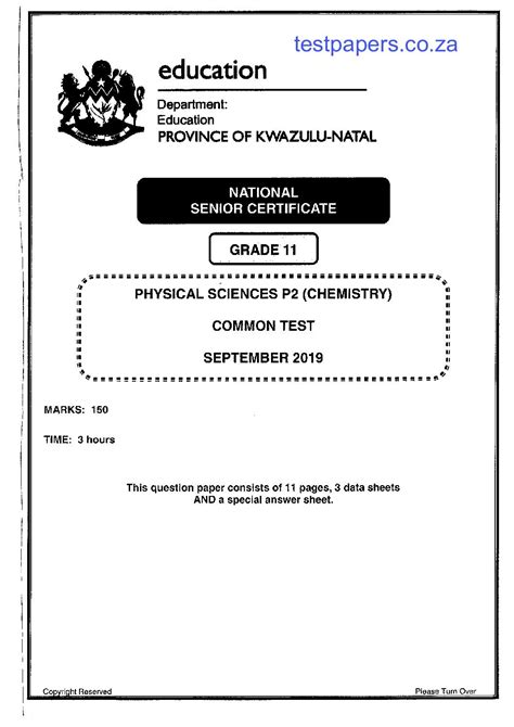 Read Online Physics Grade11 Paper2 