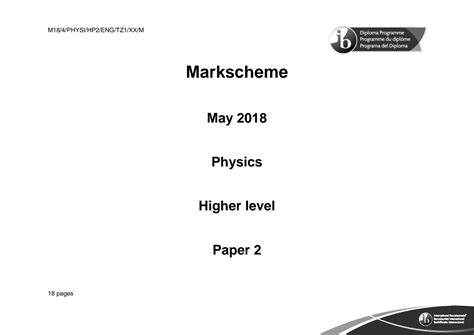Full Download Physics Hl Paper2 Tz1 