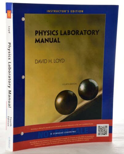 Read Physics Laboratory Manual Loyd 4 Edition Schcl 
