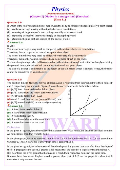 Full Download Physics Notes Class 11 Chapter No 2 