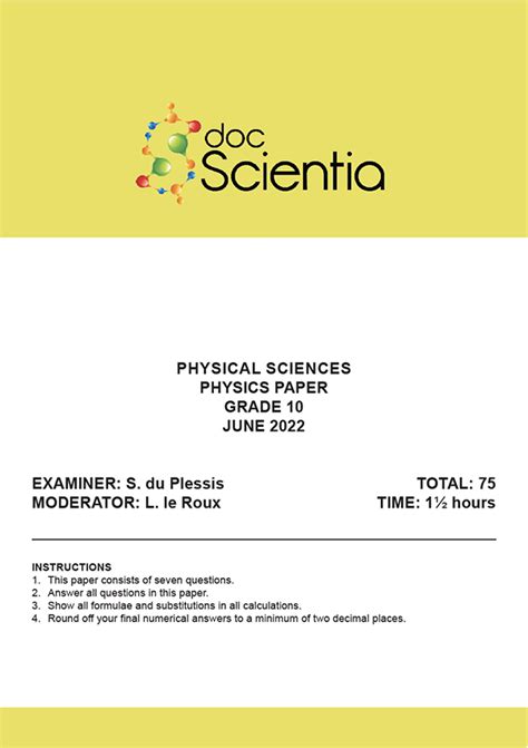 Download Physics Paper 2 Gra 10 June Exam 