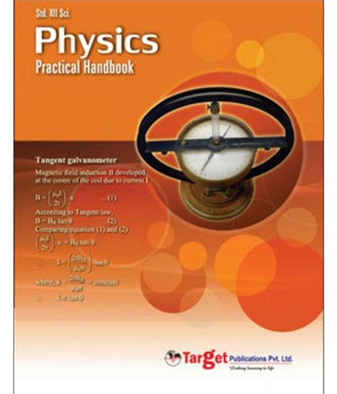 Read Online Physics Practical Handbook 12Th Science Target Publications 