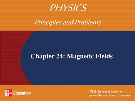 Download Physics Principles And Problems Chapter 24 Magnetic Fields Study Guide Answers 