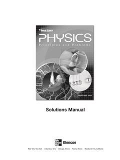 Read Physics Solutions Manual Chapter 4 