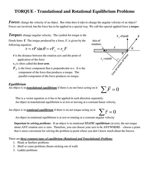 Full Download Physics Torque Problems With Solutions 